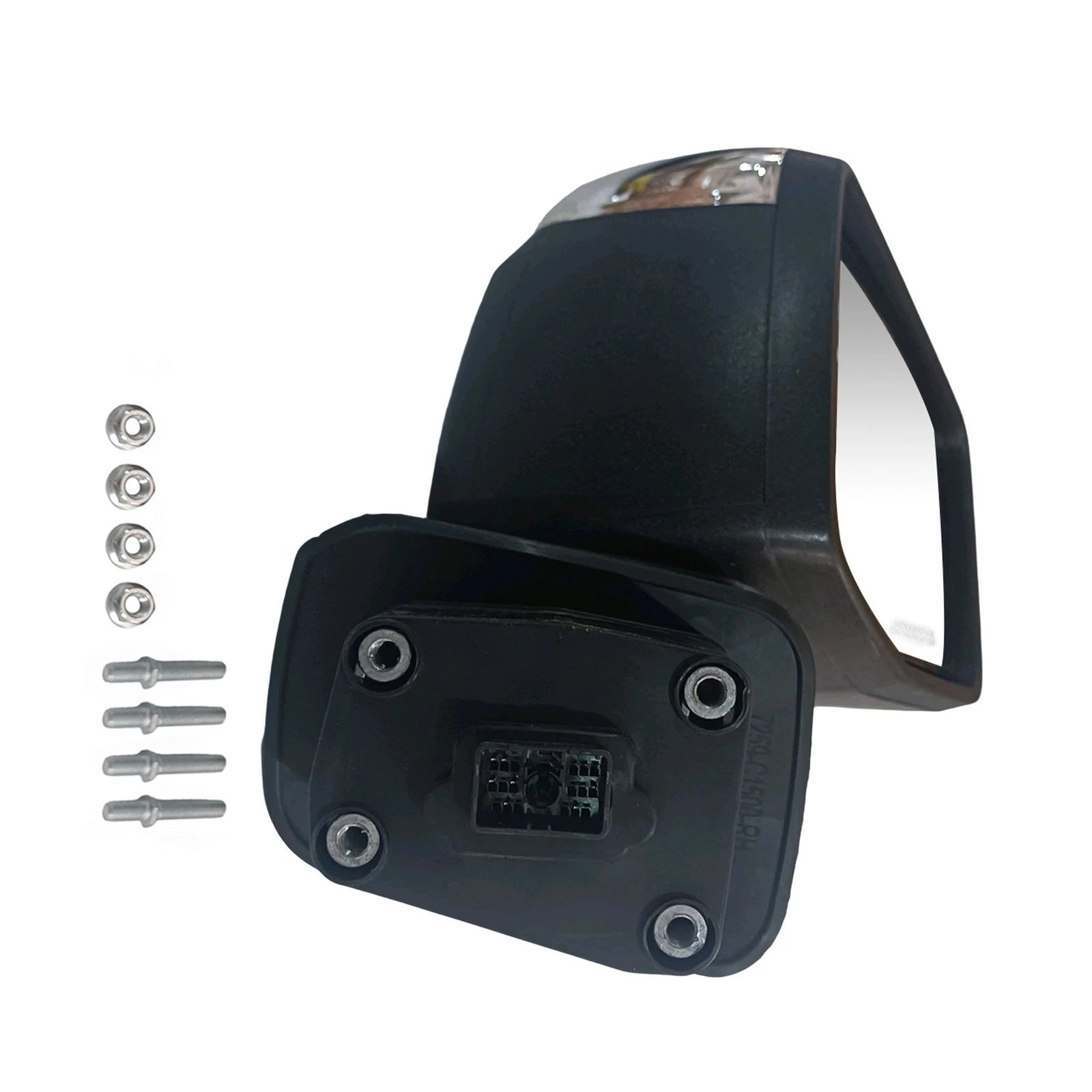 Right Side Door Mirror Cap for Chevy Silverado 1500 (2019–2023) Chrome Heated