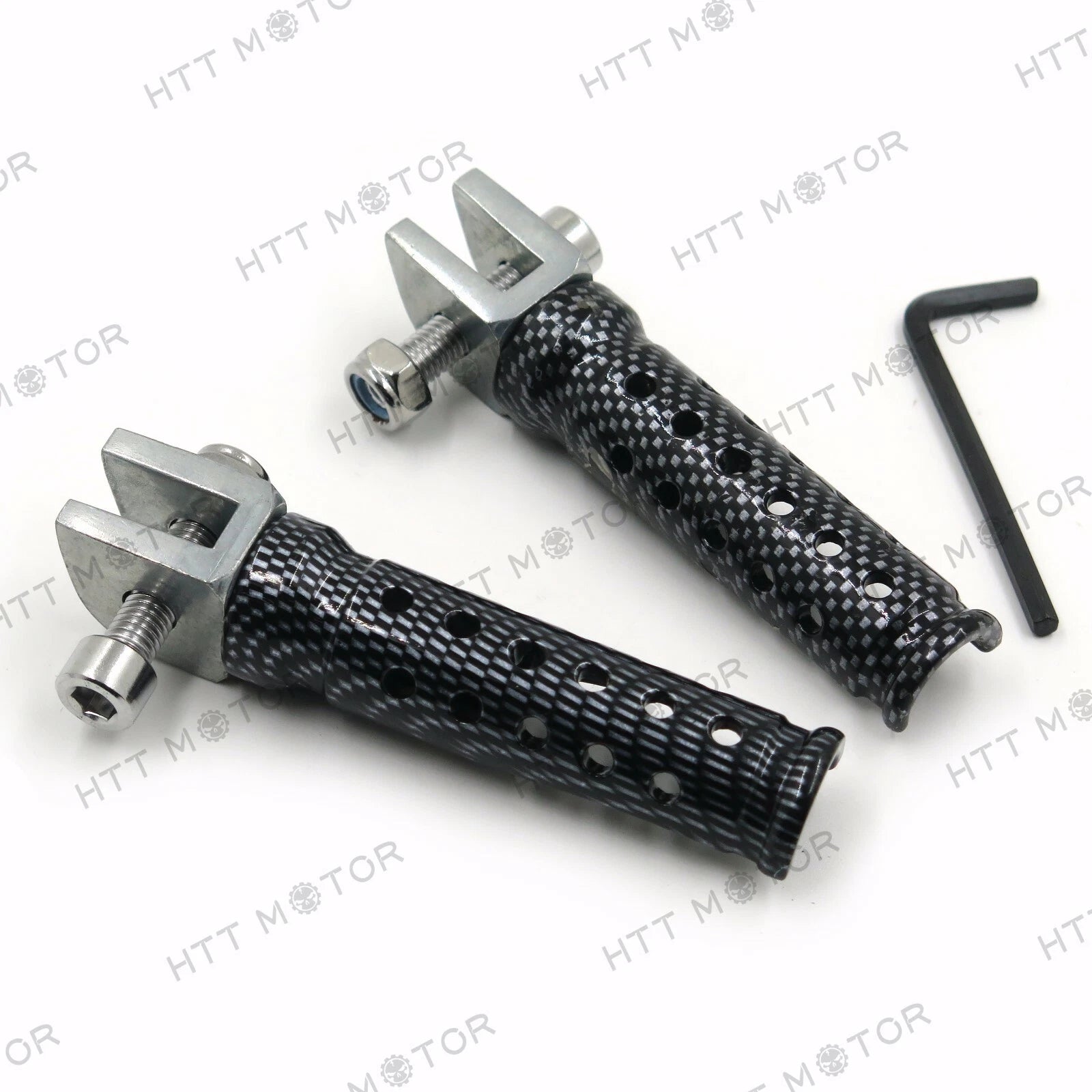 Foot Pegs for Yamaha FZR 600, XJ 600S, YZF 600R, 750R, 1000, FZS1, FZ-1, R1, R6 (1990–2006)