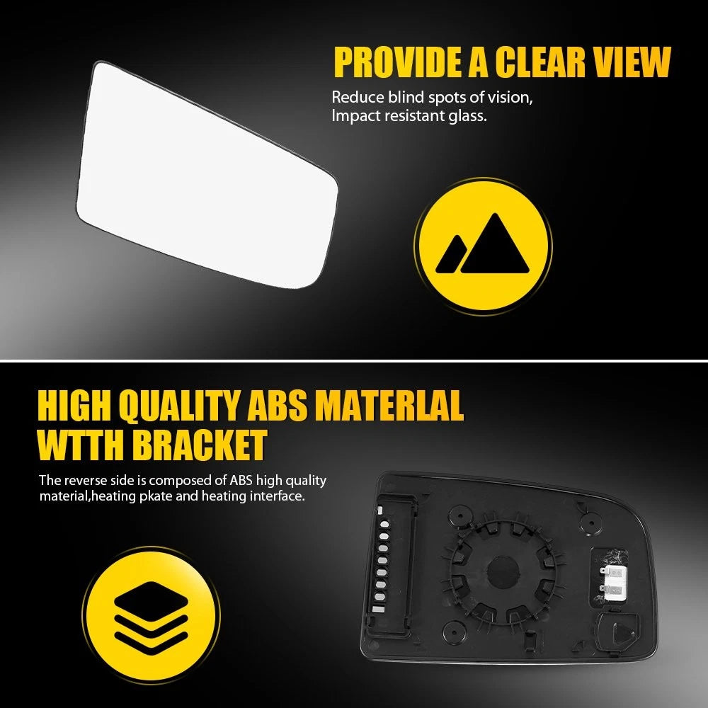 Heated Mirror Glass for Mercedes-Benz Sprinter 2500 3500 (2010–2018)