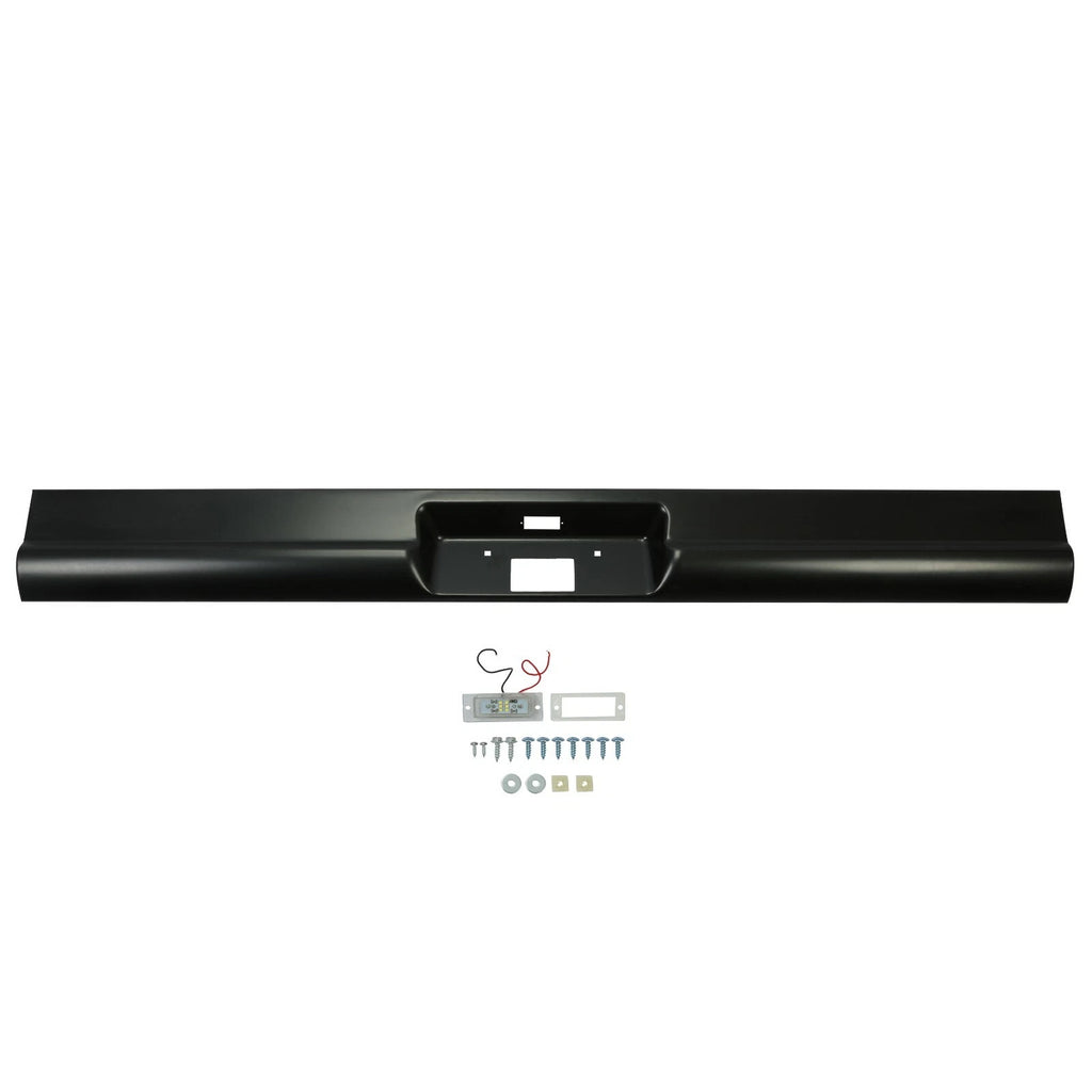 Rear Roll Pan with License Plate Lamps for Chevrolet C10 Truck (1967–1972)