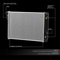 DPI-1052 Aluminum Core Replacement Radiator for Chevy Corvette (1989–1996)
