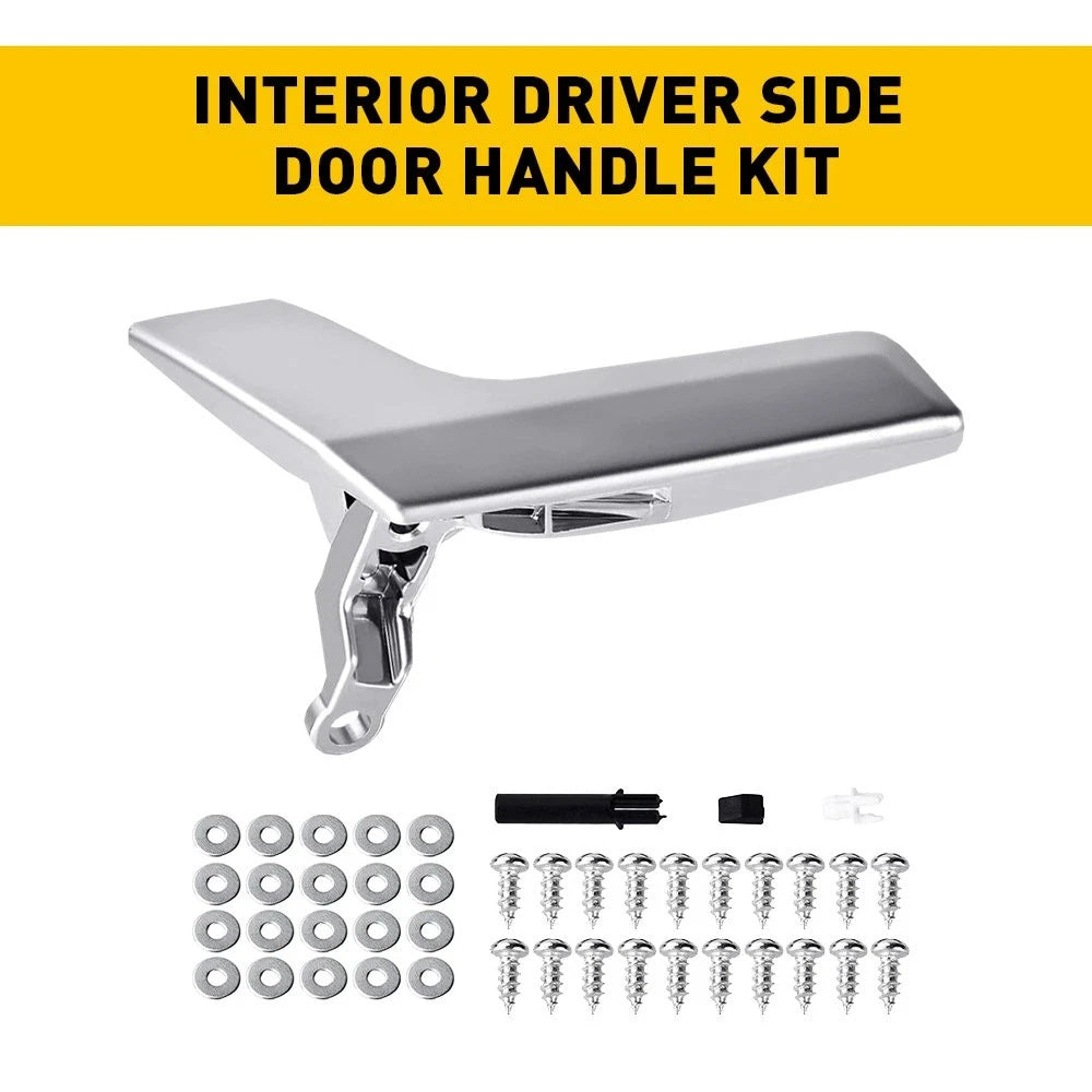 Chrome Interior Door Handle Repair Kit for Mercedes C250 GLK350 (2009–2015)