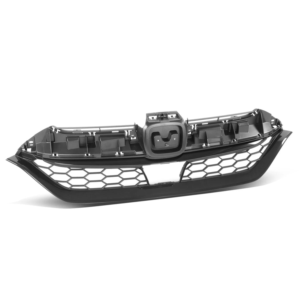 Honeycomb Mesh Upper Grille for Honda CR-V (2017–2019) w/Badge Slot