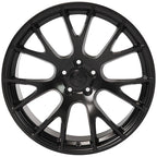 22 Inch Satin Black Wheel for 2005–2011 Dodge Dakota Heavy Duty