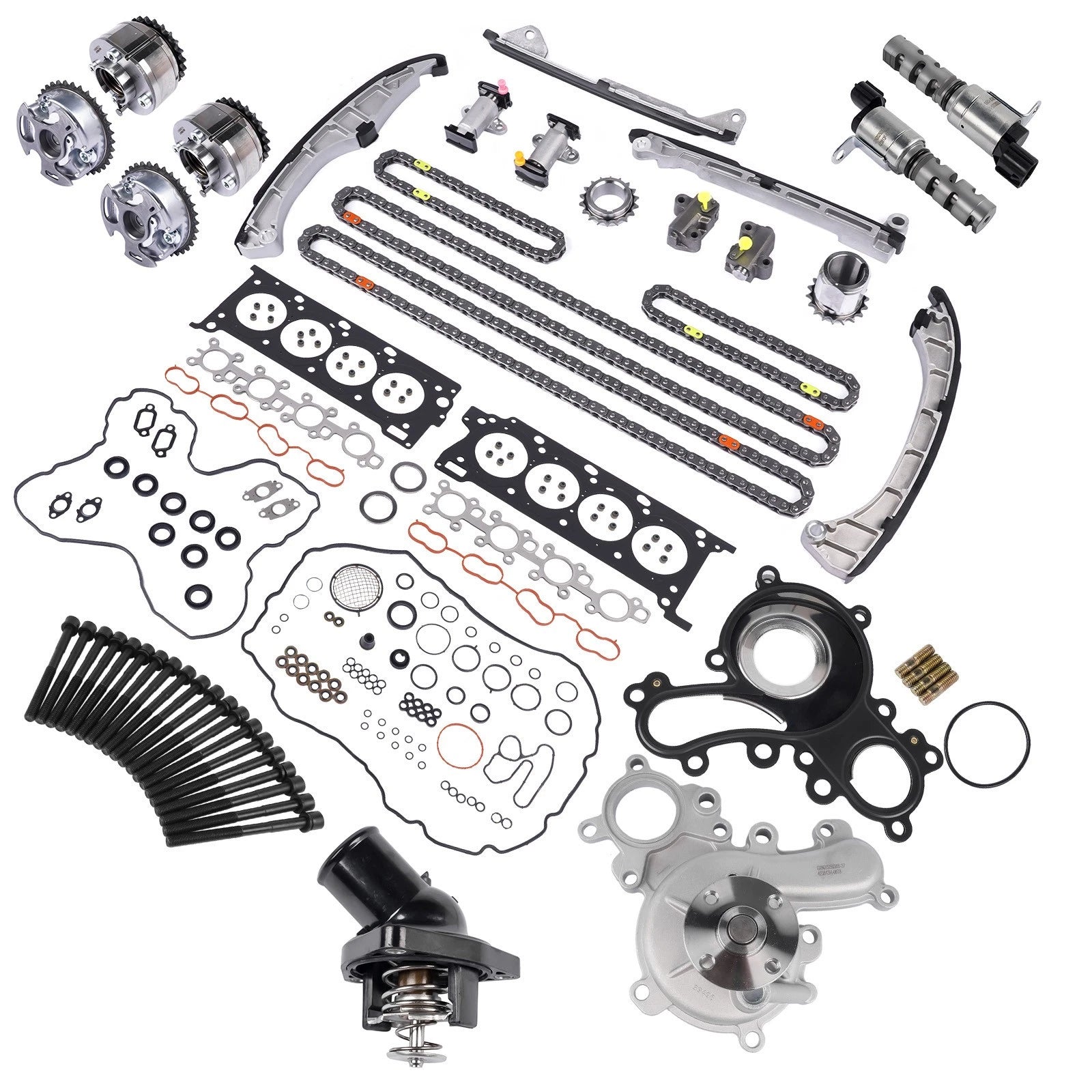 Head Gasket Set with Timing Chain Kit for Lexus Toyota Sequoia