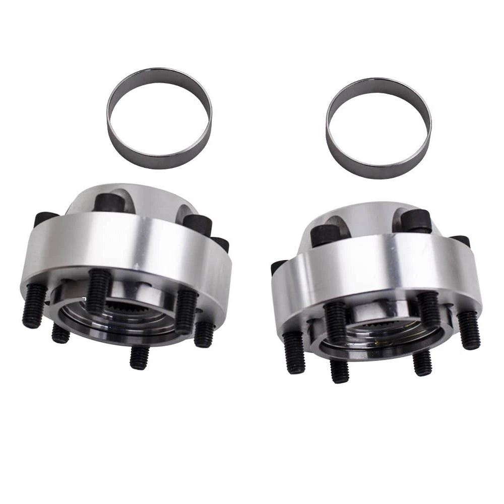 2X Manual Locking Free Wheeling Hubs for Nissan Patrol GU GQ (1997–2007)