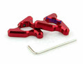 Blade Fork Preload Adjusters for Ducati RSV 1000, 1098, 748/996/998/999 (22mm, Red)