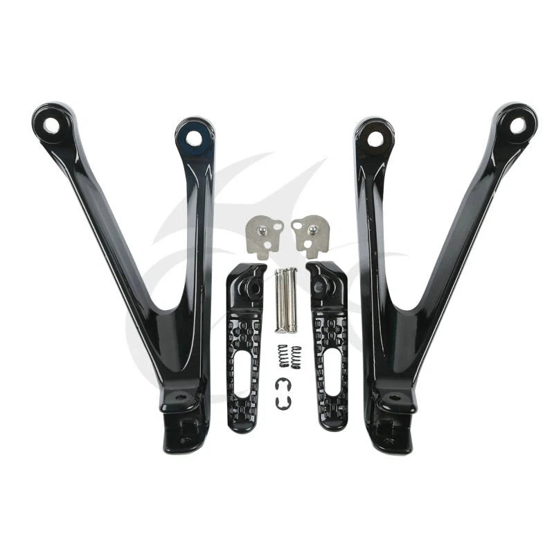 Rear Passenger Footrests Footpeg Bracket for Honda CBR1000RR (2008–2016)