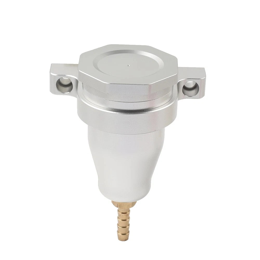 Upgraded Billet Hydraulic Clutch Reservoir for Universal Application (Silver)