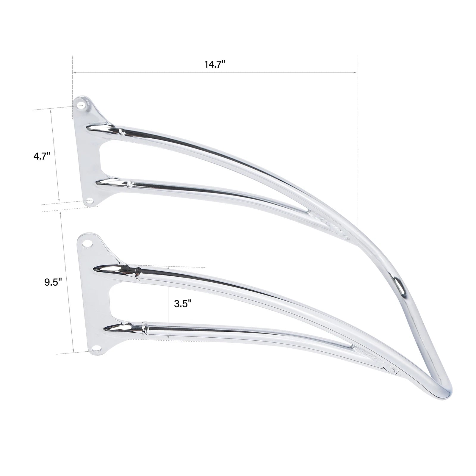 Front Fender Bumper for Indian Chieftain Dark Horse Roadmaster (2015–2023)