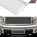 Stainless Steel Chrome Mesh Grille Insert for Ford F-150 (2009-2014)