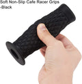 22mm Rubber Handlebar Grips for Motorcycle Bikes