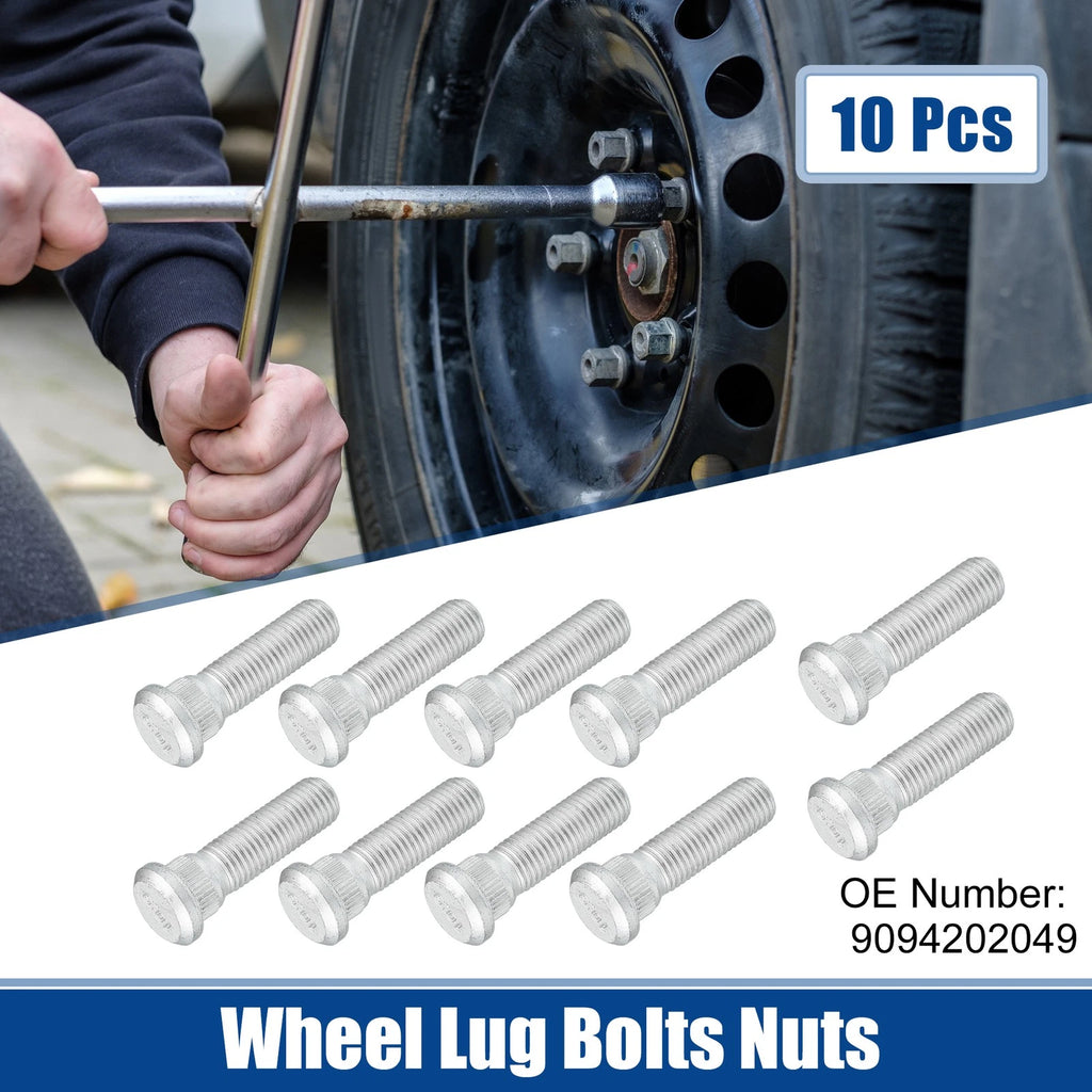 10X Wheel Lug Bolts Nuts for Toyota 4Runner (1986–2015) No. 9094202049