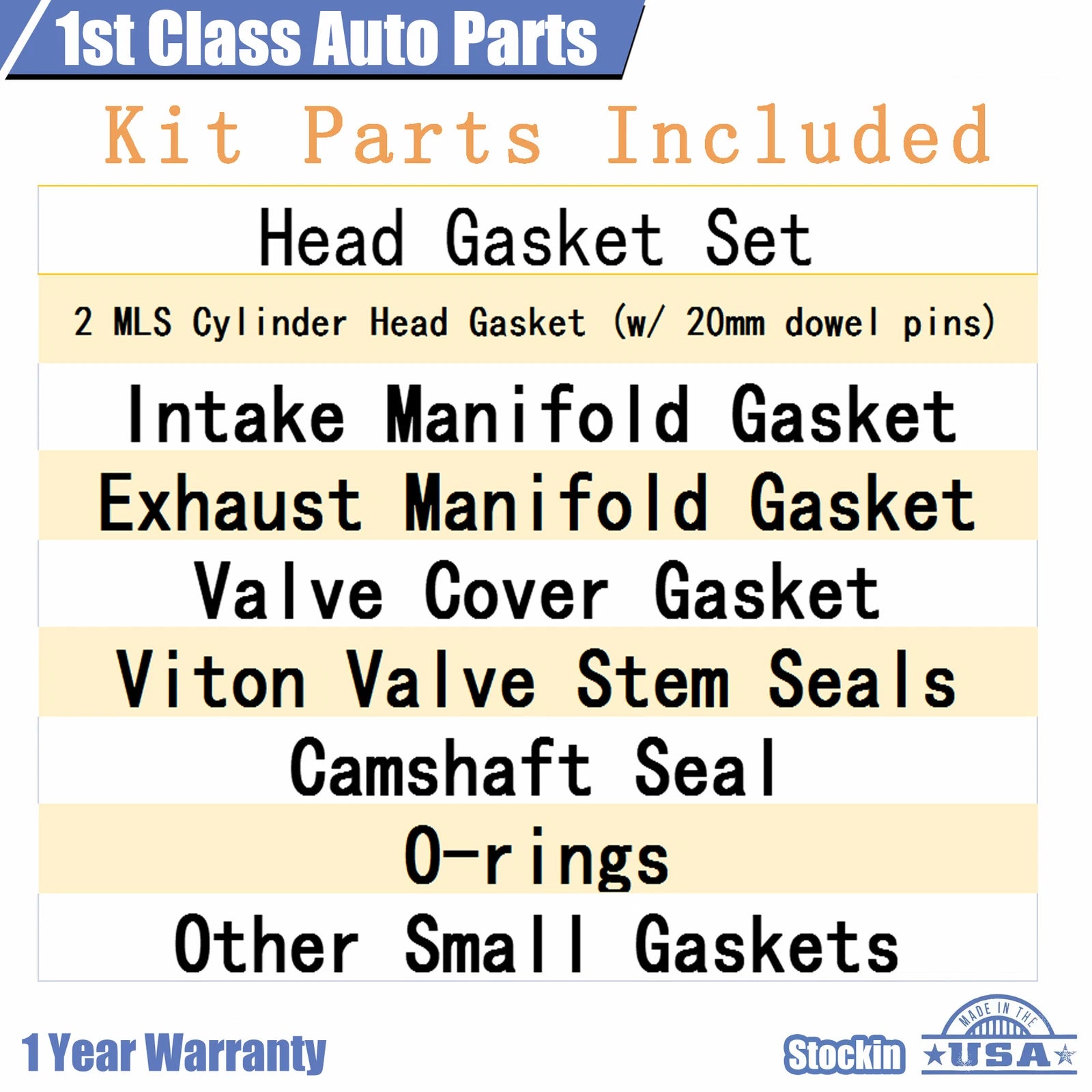 Cylinder Head Gasket Set for Ford E-350 Excursion (1999-2005)