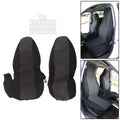 Set of 2 Car Seat Covers for Ford Ranger 60/40 Highback (1998–2003) Black/Charcoal