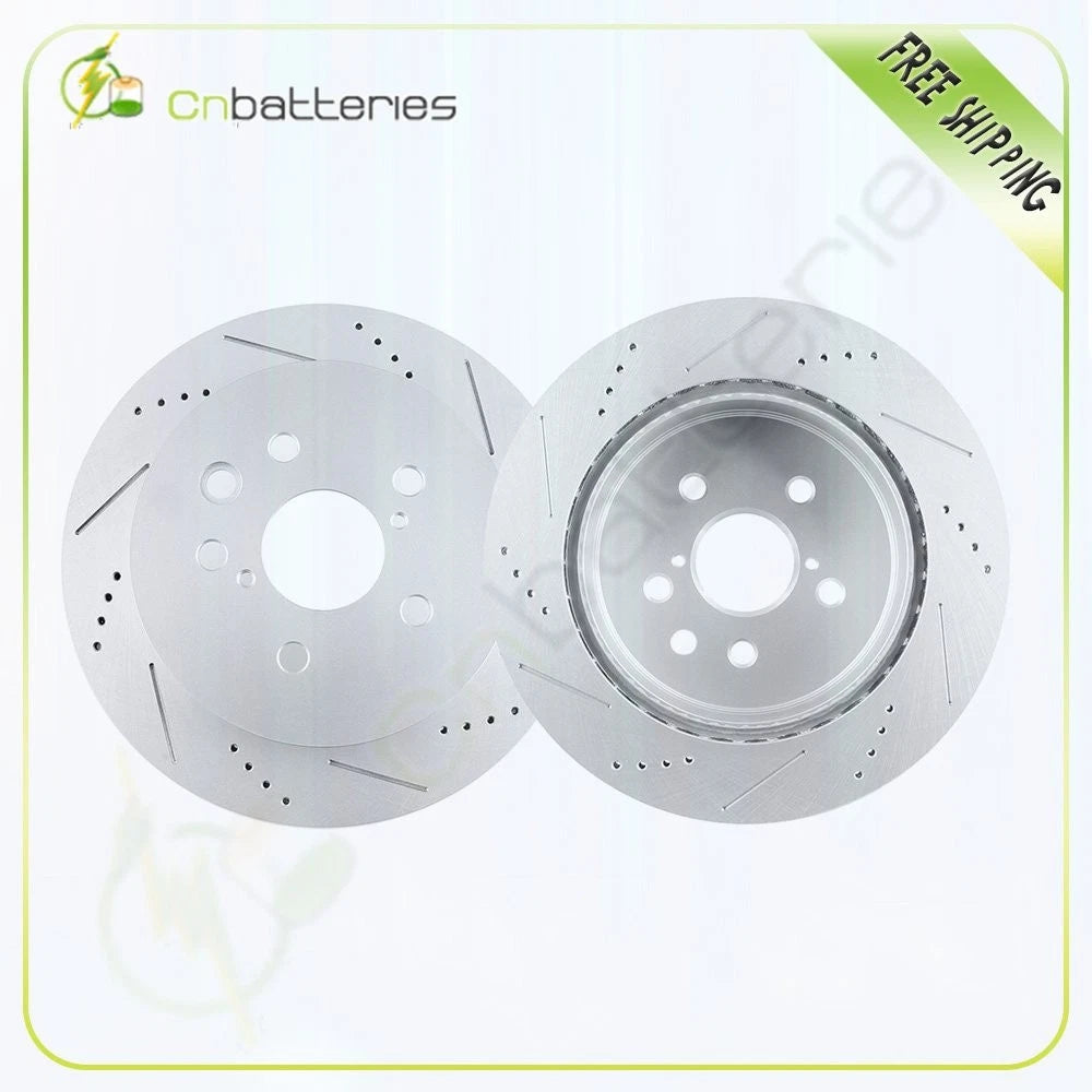 Front Brake Discs Rotors for Ford Escape, Transit Connect (2013–2017)