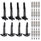 8X Ignition Coils + 16 Iridium Spark Plugs for Ford F-150 (2010–2014) UF631 UF639