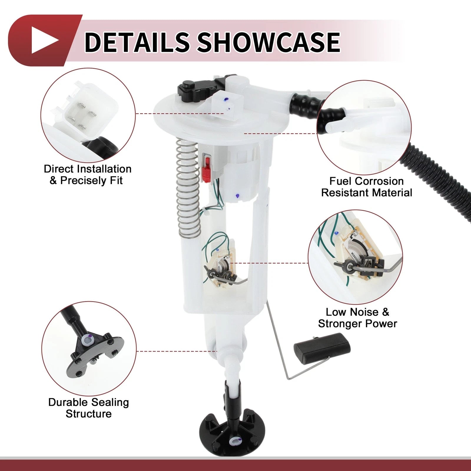Electric Fuel Pump Assembly No. 19420822/19257050 for Chevy Corvette (2009–2013)