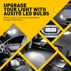 10X LED T10 Wedge Bulbs for Cars (12V)