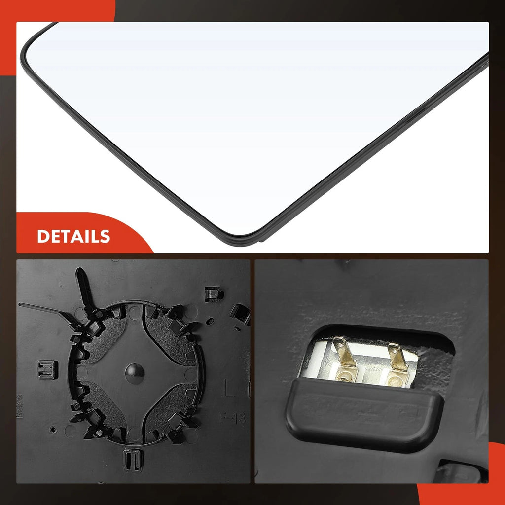 Heated Driver Power Mirror Glass for Ford F-150 (2004-2007)