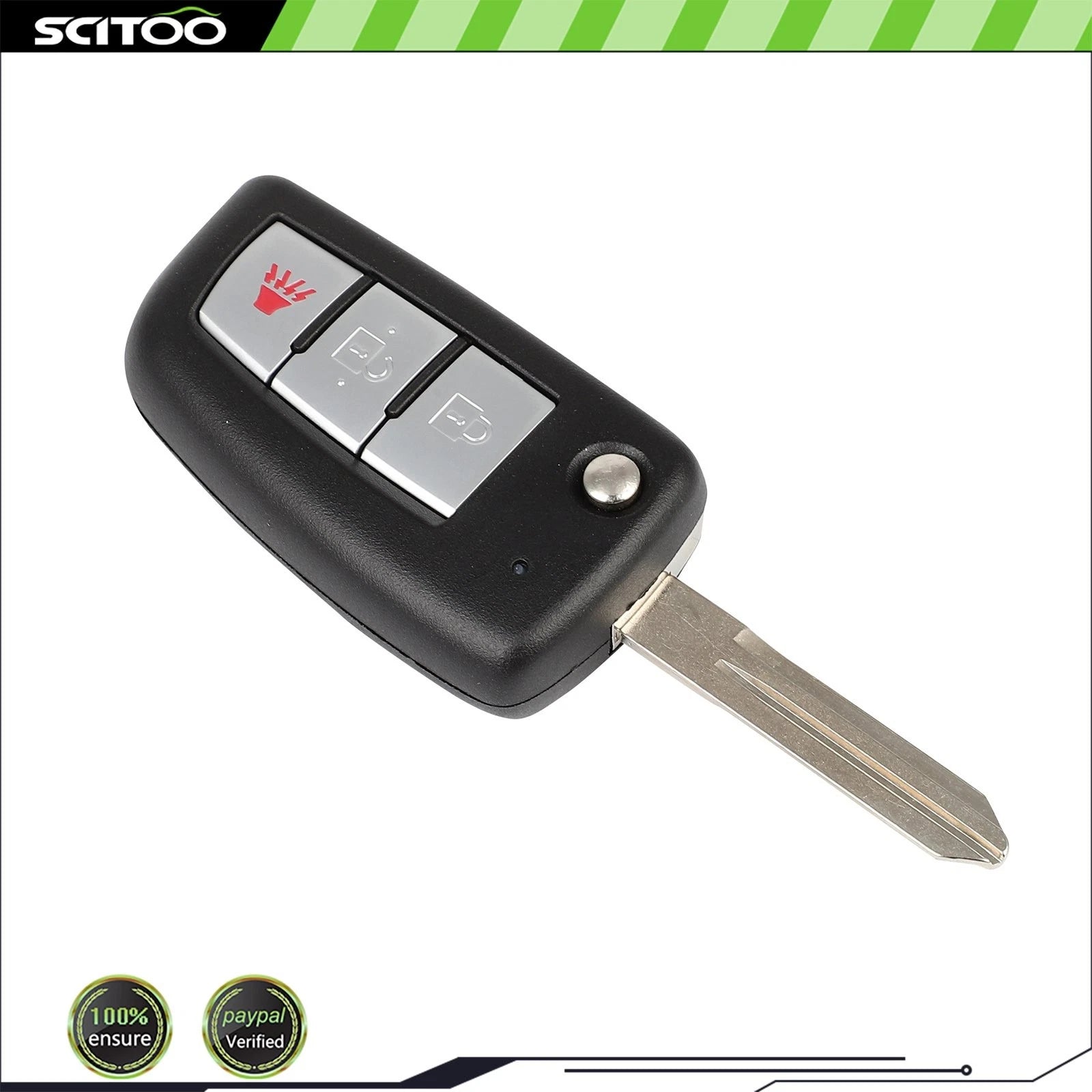 2Pcs Remote Key Fob for Nissan Murano (2003–2008) KBRASTU15