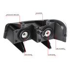 Right Side Headlight for Chevrolet Express GMC Savana 1500 2500 3500 4500 (2003–2023)