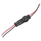2 x Set Electrical Cable 2 Pin Connector Plug