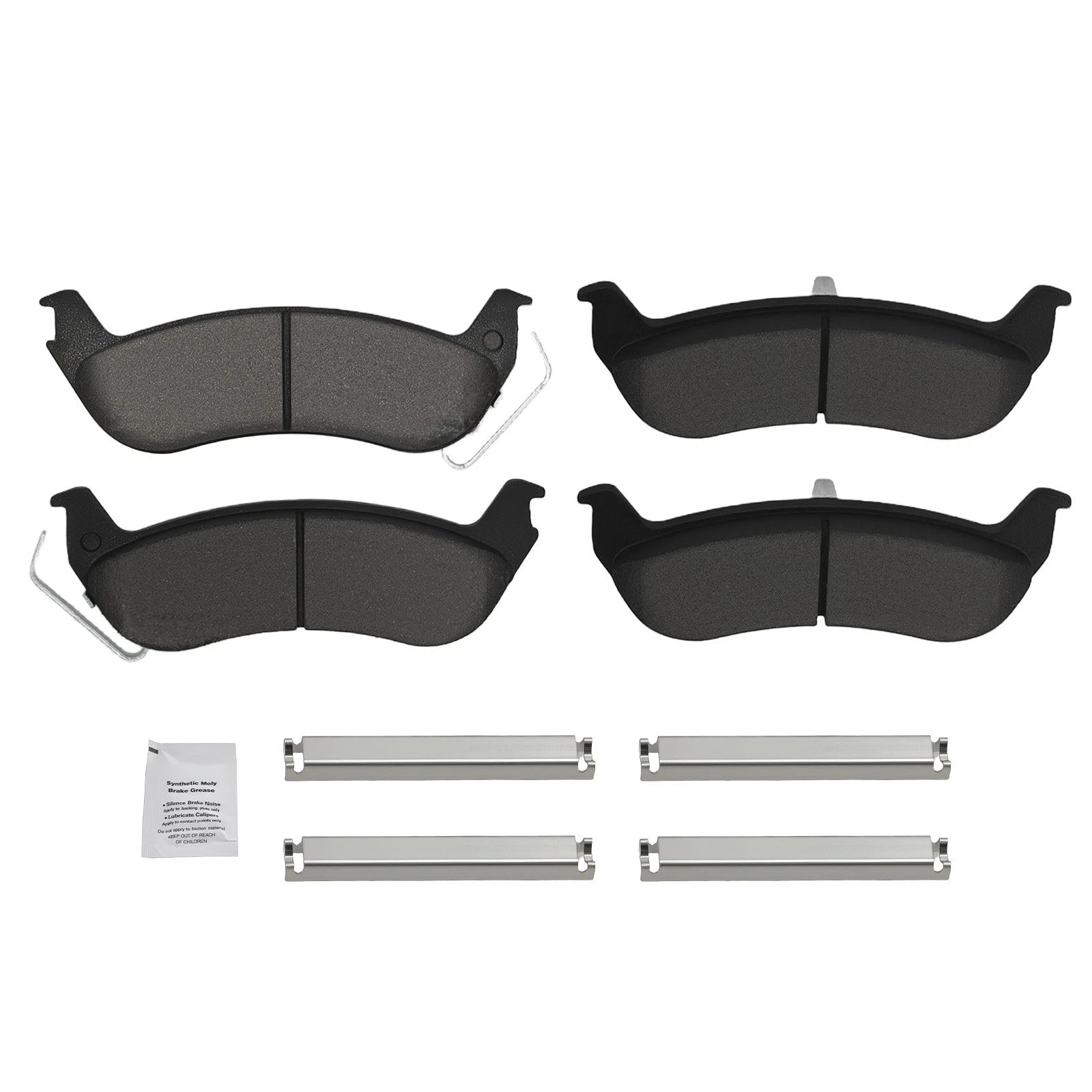 Rear Ceramic Brake Pads Kit for Ford Crown Victoria/Ranger (1992-2011)