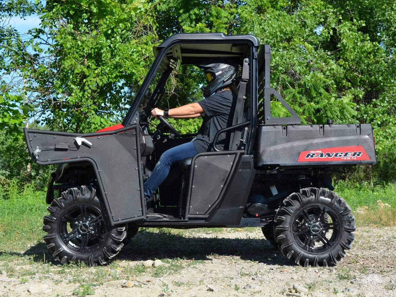 Heavy Duty Aluminum Doors for Polaris Ranger Midsize 500/570/ETX/EV (2015–2023)