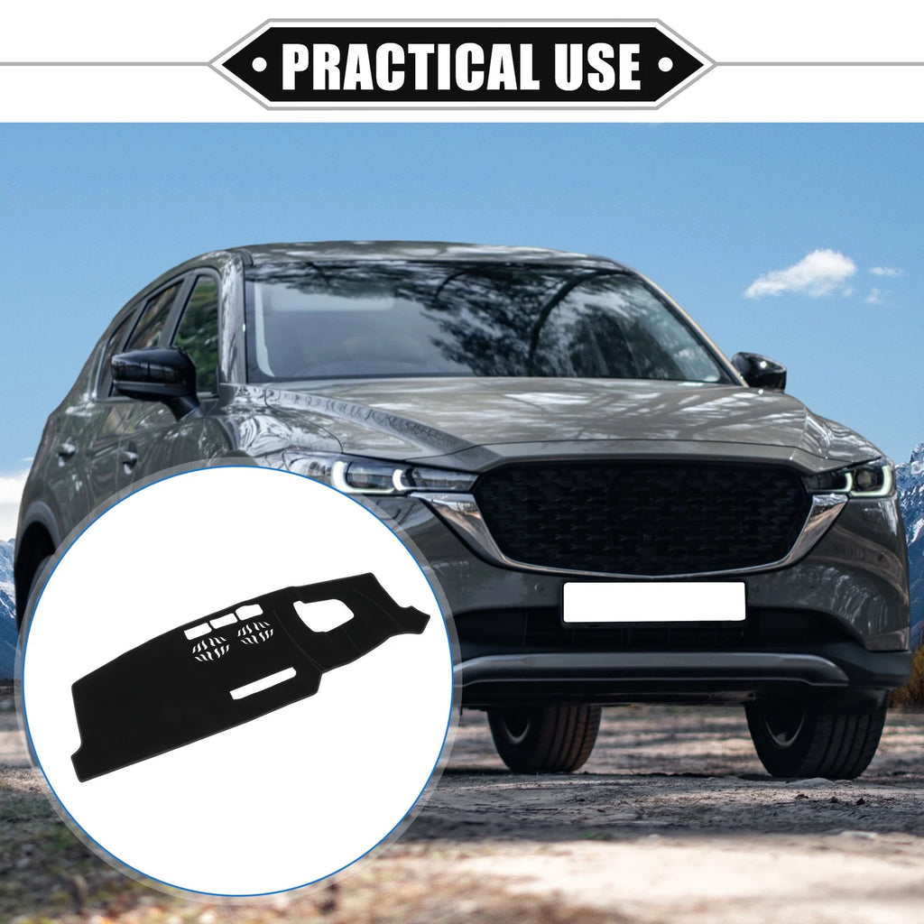 Dashboard Cover Mat for Mazda CX-5 (2016–2023) Black