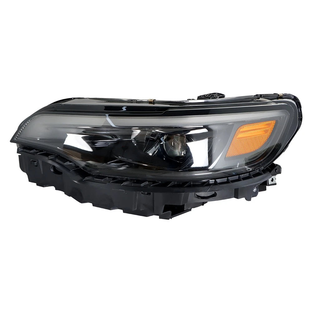 LED Headlight Assembly for Jeep Cherokee (2019–2022) Black Clear Driver Side