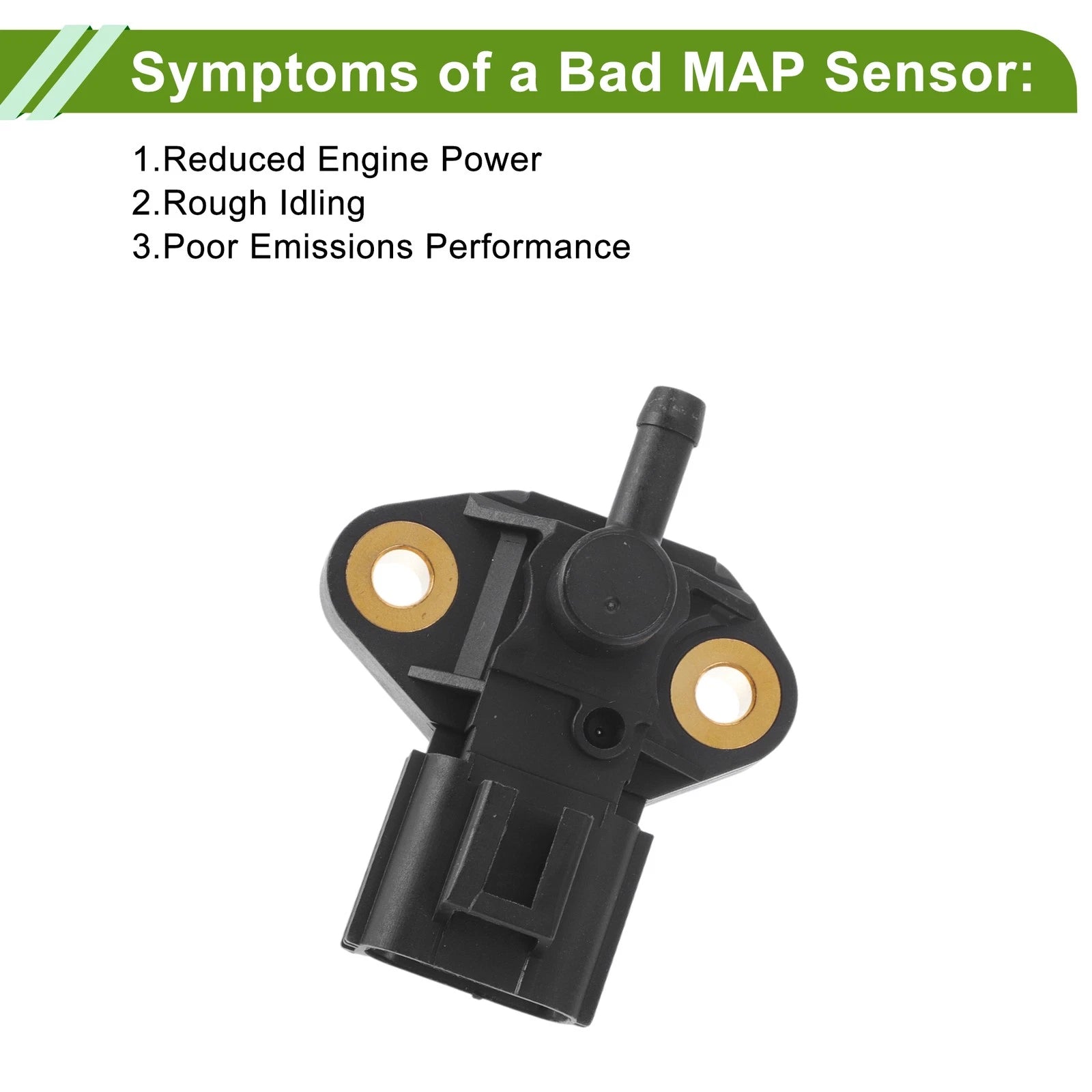 Manifold Absolute Pressure Sensor for Ford Focus (2005–2007) No.3F2E9G756AD