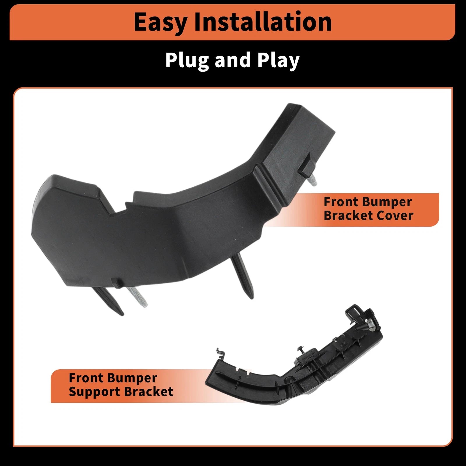 Bumper Bracket Cover for Dodge Challenger (No. 68375013AA/68259546AA/68024342AD)