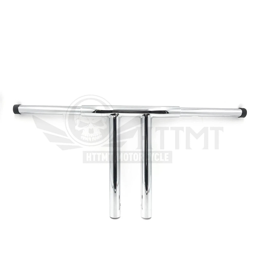 10" Rise T-Bars Handlebar for Harley Sportster Dyna Softail (1996–2017) Chrome