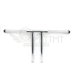 10" Rise T-Bars Handlebar for Harley Sportster Dyna Softail (1996–2017) Chrome