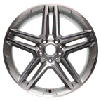 19" Mach'd w/Grey Inset&Pkt Rim by JTE Wheels for 17-18 Santa Fe Sport (19x7.5)