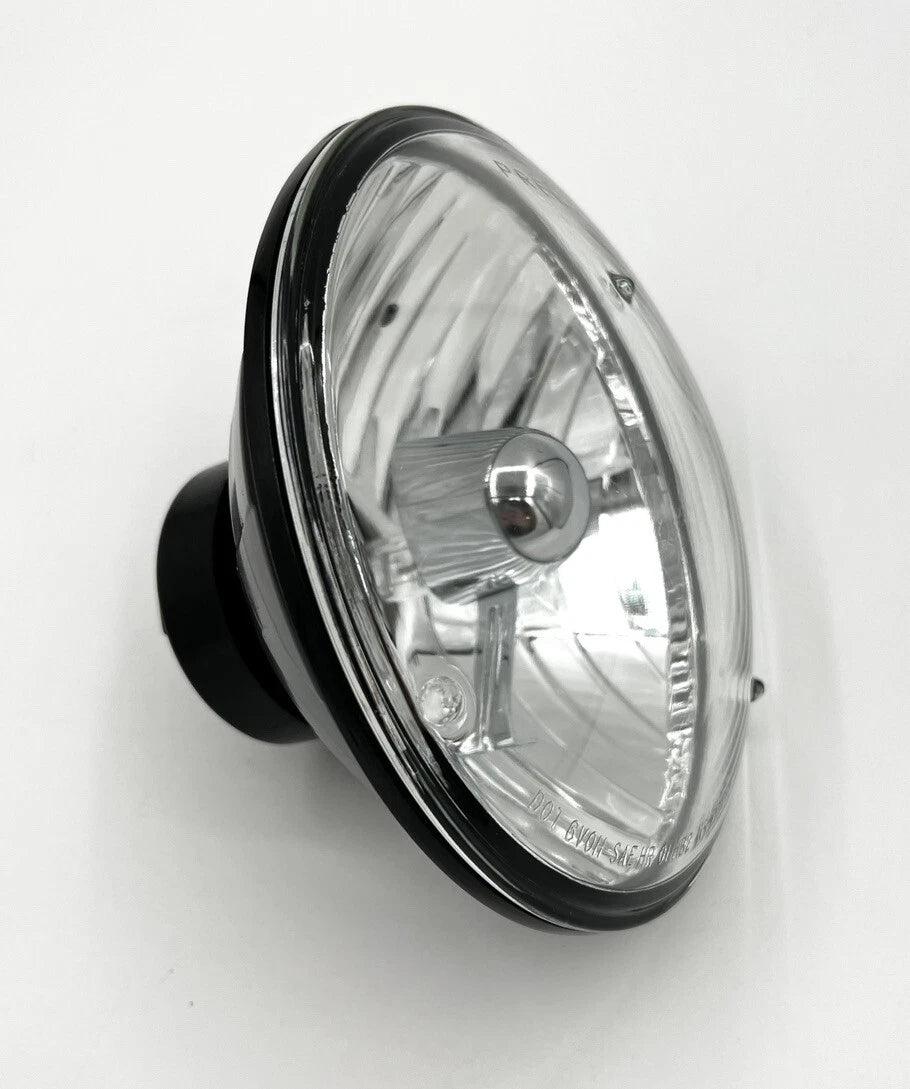 7 Inch Crystal Halogen H4 Headlight Pair for Cars Trucks (2009–2018)