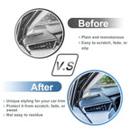 Set of 2 Air Condition Outlet Vent Trim Cover Frames for Toyota Corolla (2007–2013)