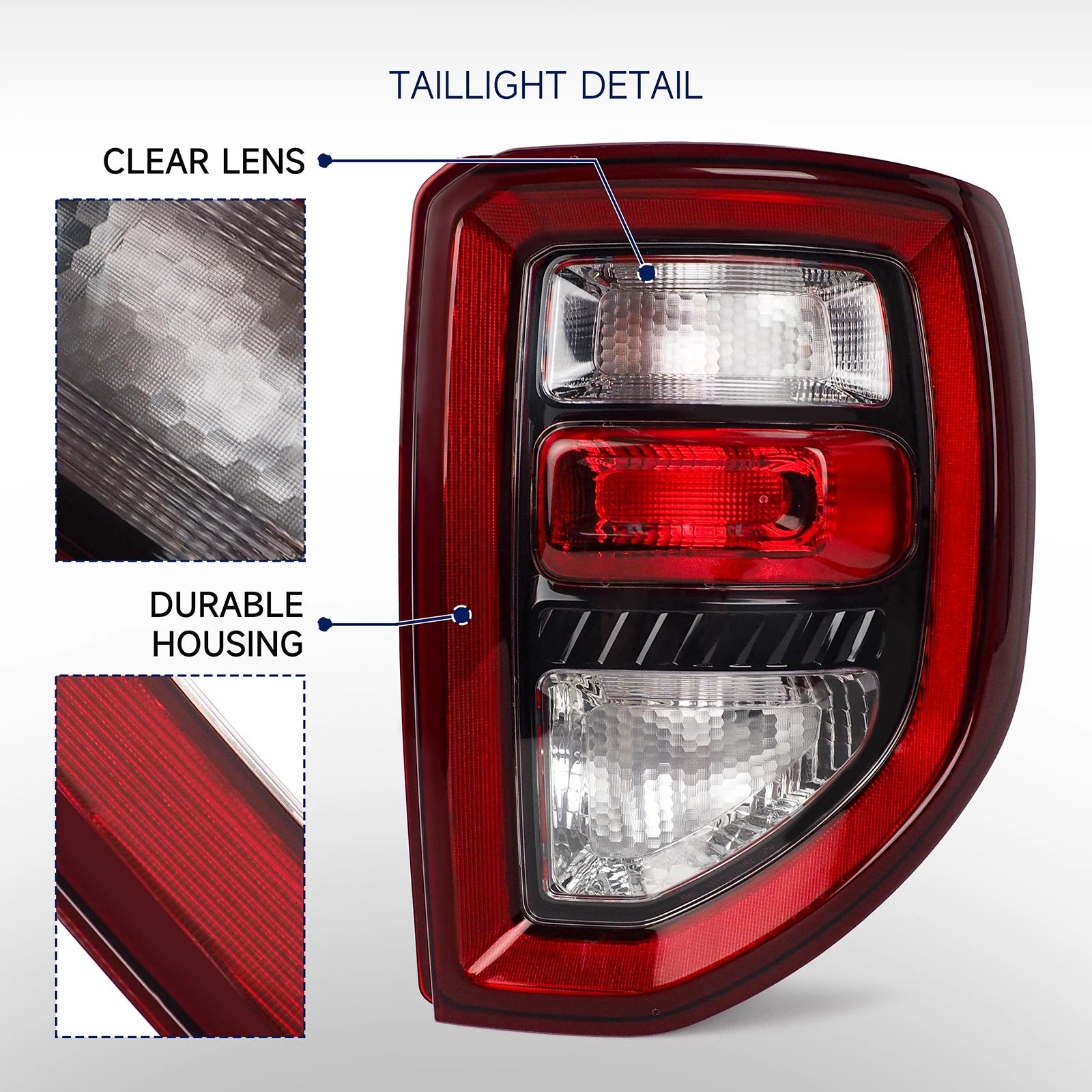 LED Tail Light Brake Lamp Right Passenger Side for Ford Bronco Sport (2021–2026)