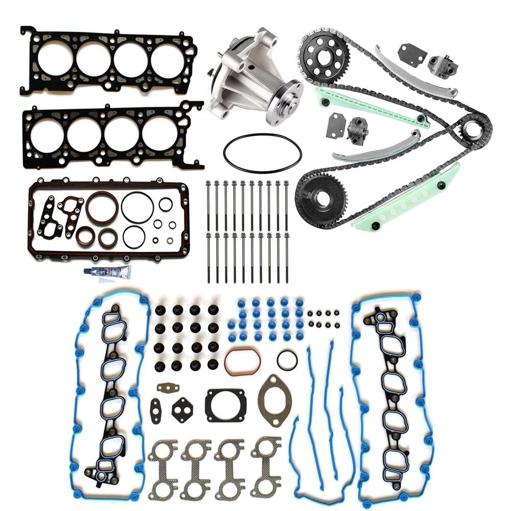Timing Chain Kit with Gasket Bolts & Water Pump for Ford Mustang GT (1999)