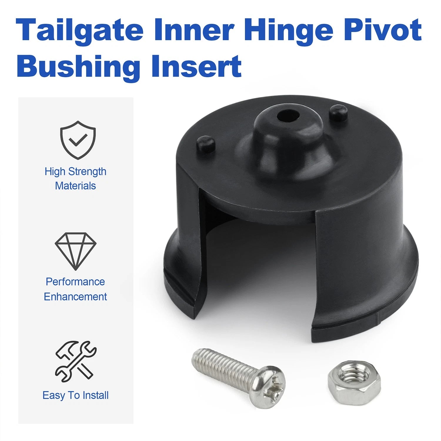Tailgate Hinge Bushing Fix Kit for Toyota Tundra (2000–2006) 66110-0C012