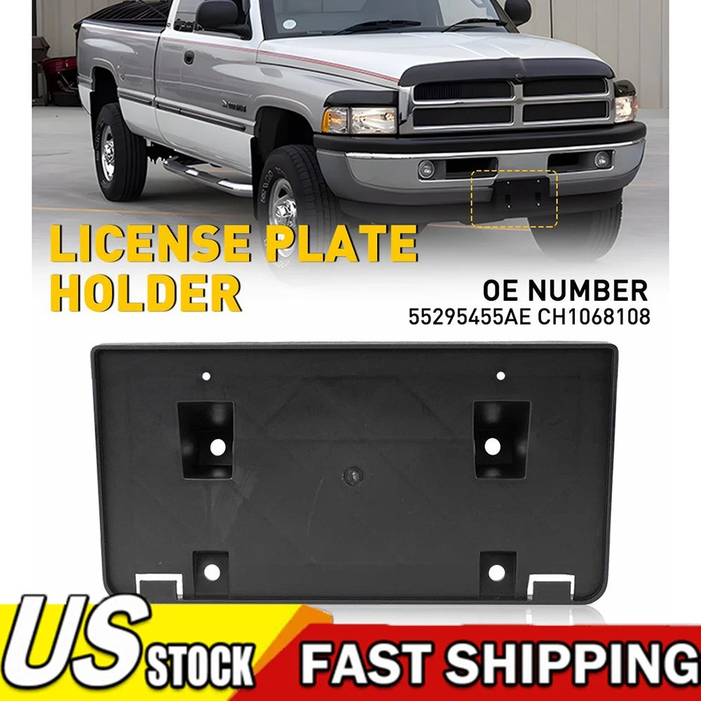 Front License Plate Bracket for Ram Pickup 1500 2500 3500 (1994–2002)