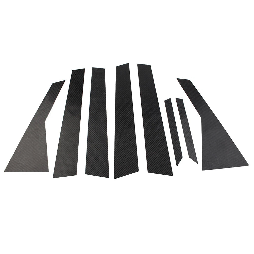 Set of 8 B Pillar Post Cover Trim for Porsche Cayenne (2018–2021)