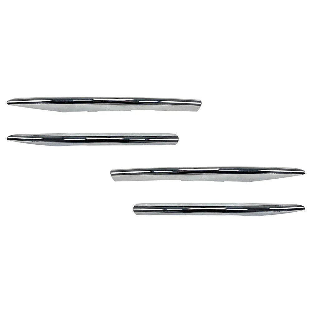 4x Fog Light Cover Trim for Mercedes Benz E-Class W213 (2021+) Chrome