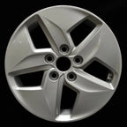 Wheel 16x6.5 Bright Medium Silver Full Face 5 Spoke for Hyundai Sonata (2011–2014)