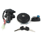 Ignition Switch Gas Cap Lock Set & 2 Keys for Kawasaki KLX250S (2012–2014)