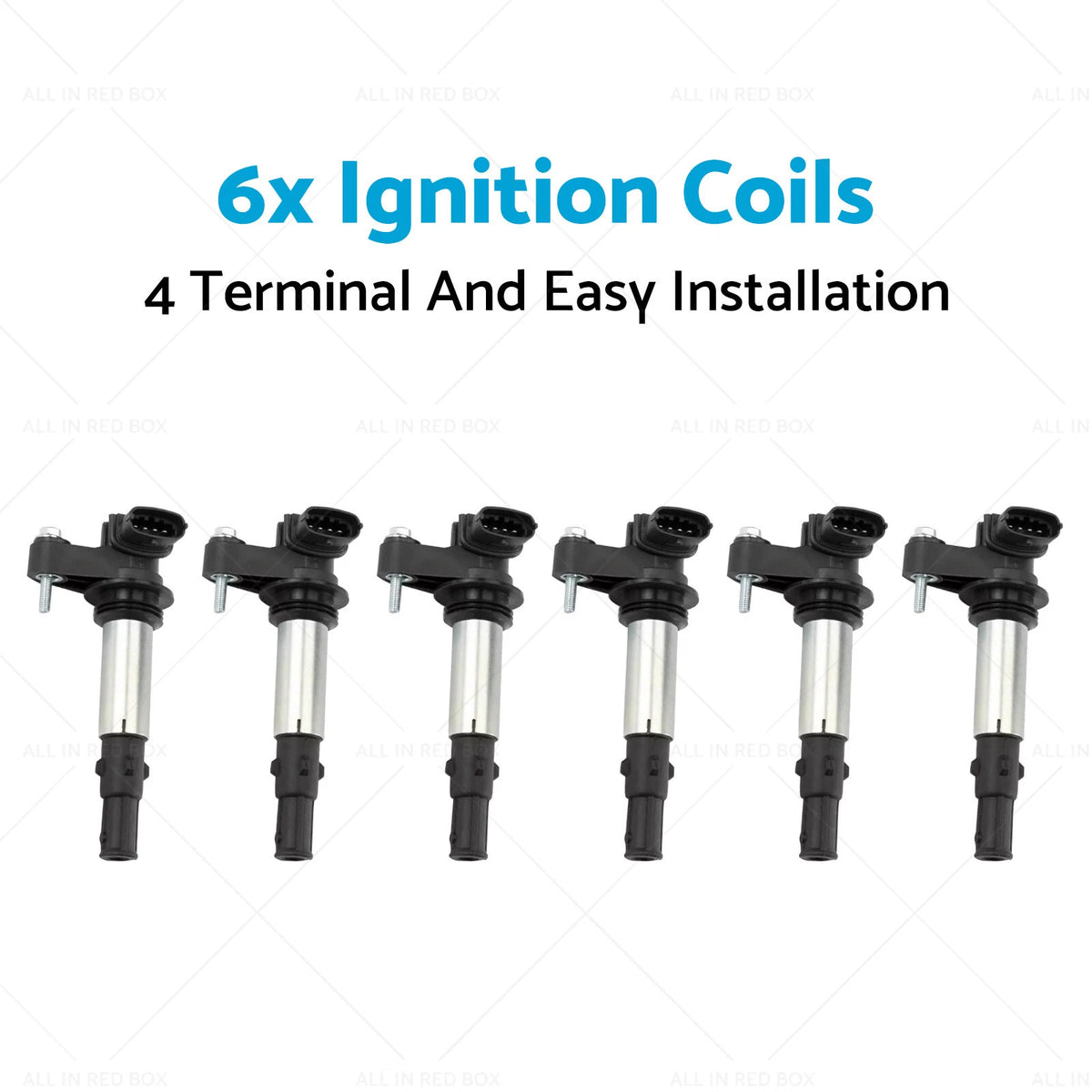 6X Ignition Coils Pack for Holden Commodore Statesman Rodeo (2000–2006) 12629037