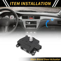 HVAC Air Door Actuator Heater Blend for Ford Escape (2008–2012) No. 604224, 4L3Z19E616EA