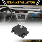HVAC Air Door Actuator Heater Blend for Ford Escape (2008–2012) No. 604224, 4L3Z19E616EA