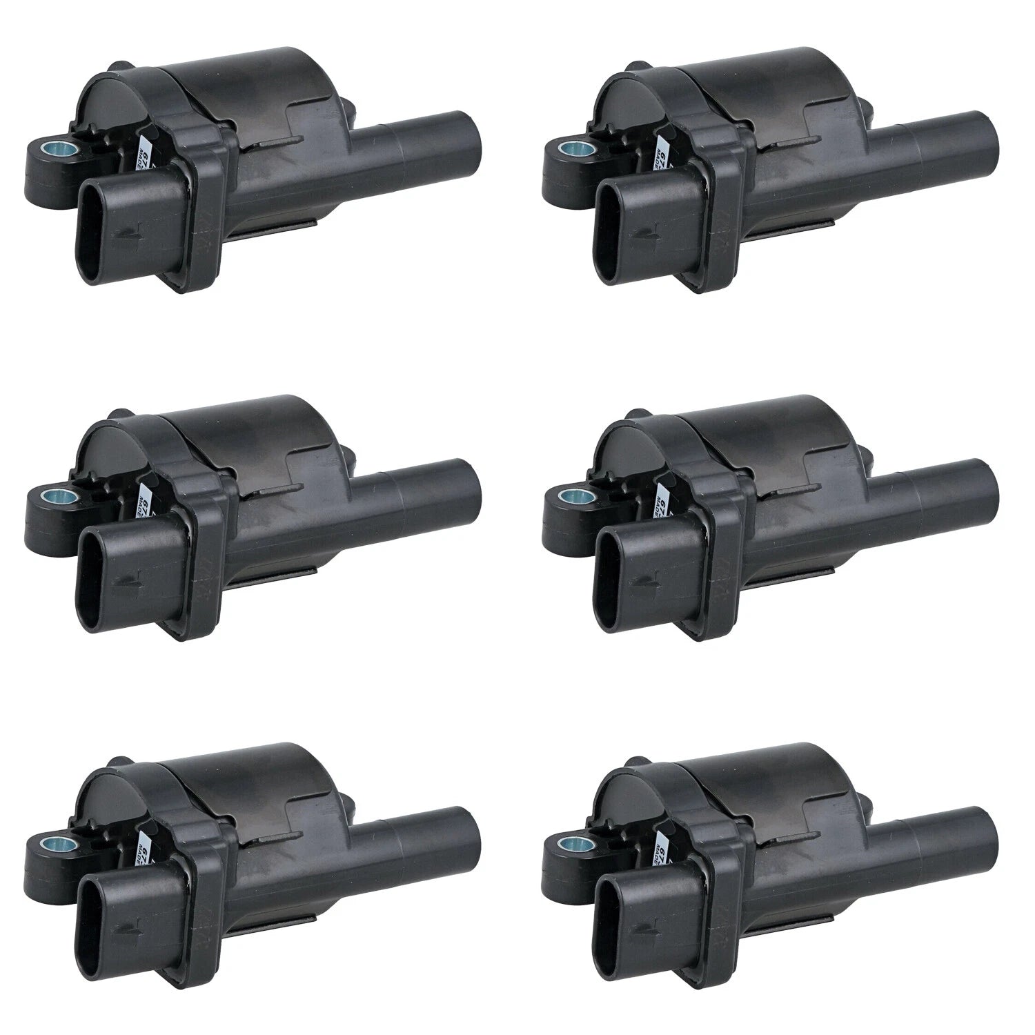 Set of 6 Denso Ignition Coils for Silverado 1500 Sierra 1500 (2014–2017)